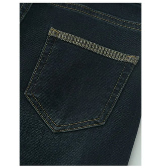 Waist scarf denim pants