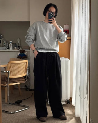 Piping sweatshirt