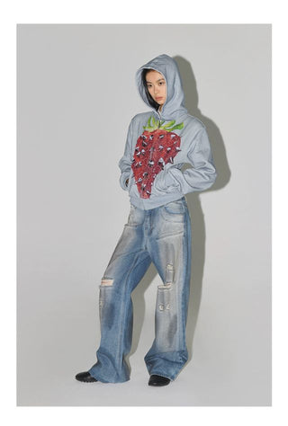 [CONP] “Lost ID CARD” Stained Jeans