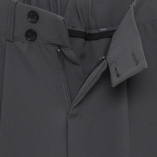 Wide-button slacks