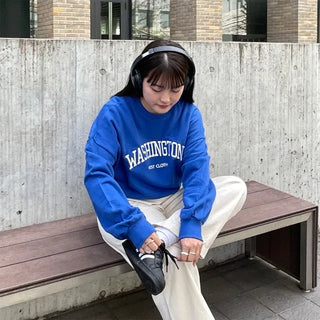 Washington Crop Sweatshirt