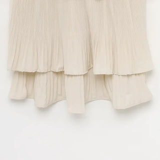 Shirred Cancan Skirt