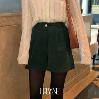 Winter Corduroy Shorts