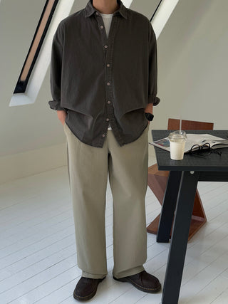 Karen Pigment Oversized Shirt