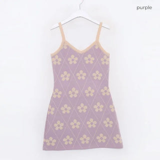 Flower mini dress