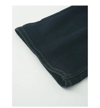 Waist scarf denim pants