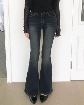 [~3xl]  deep washing bootcut pants
