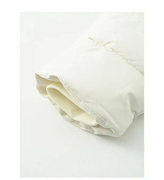 Cotton Button Short Down Jacket