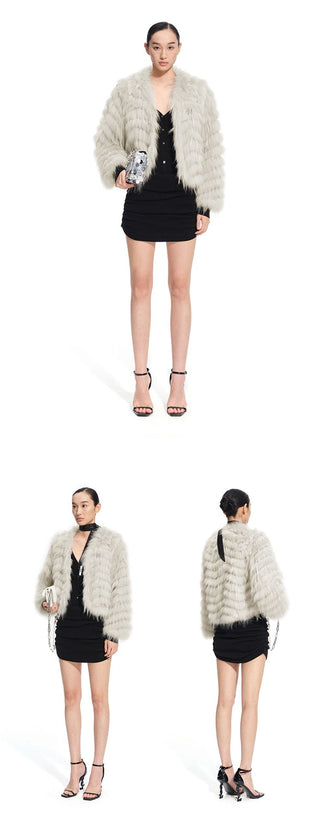 [NOTAWEAR] Hourglass Dress - Adjustable Deep V-Neck  Knit Dress