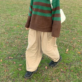 Wide Chino Pants