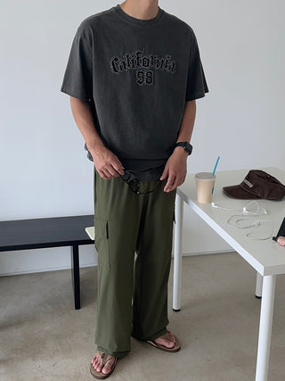 Week Ice Cargo Elastic Waist Pants