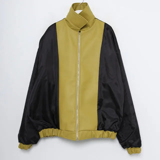 mirage balloon leather jacket