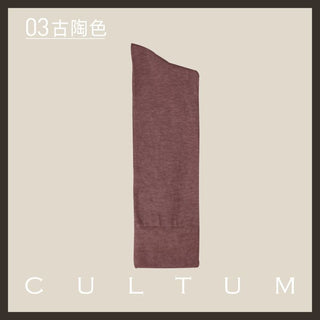[CULTUM] Mercerized Cotton Crew Socks