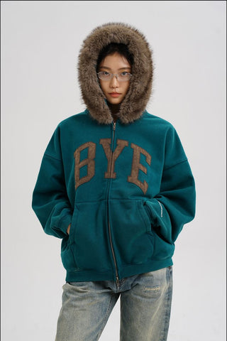 [MASONPRINCE] BYE Hooded Cardigan Set