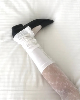 flower mesh stocking