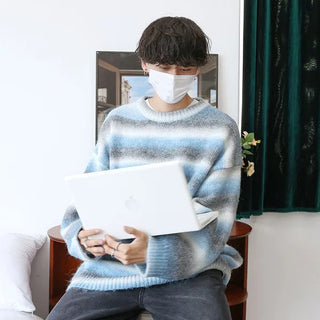 Colorful striped knit