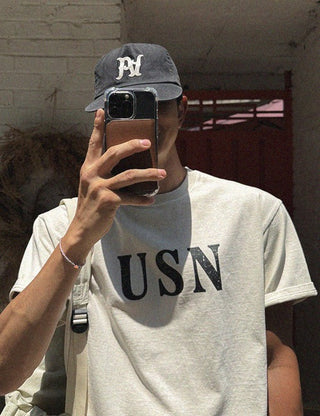 USN Crop Pigment Short Sleeve T-shirt (4 colors)