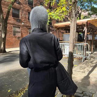 Half turtleneck knitwear