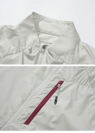 [Monterest] Packable Water-Resistant Zip-Up Jacket
