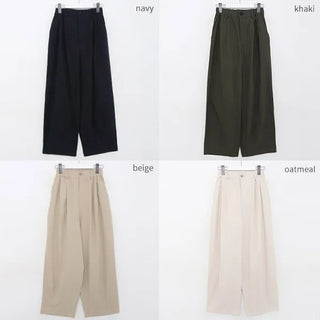 Balloon Fit Cotton Pants