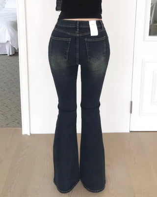 [~3xl]  deep washing bootcut pants