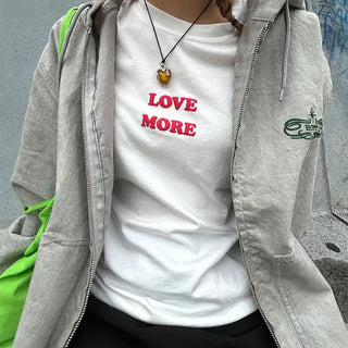 Love More Half-Sleeve T-Shirt