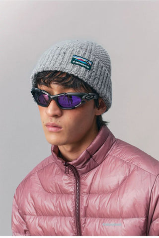 [Monterest] Merino Wool Blend Speckled Knit Beanie