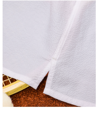 [CULTUM] Seersucker Cuban Collar Shirt