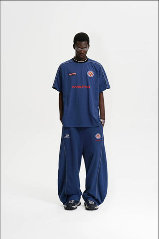 [MASONPRINCE] Urban Player Curved Sweatpants