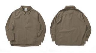 [Monterest] Quick-Dry Relaxed Fit Collared Shirt