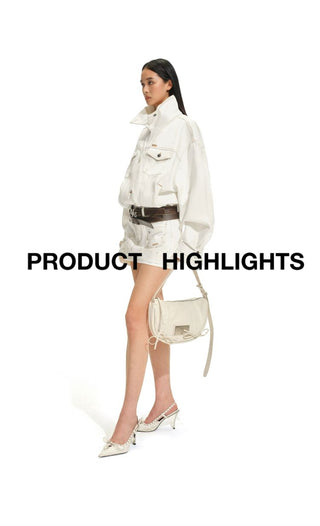 [NOTAWEAR] Washed Denim Cropped Jacket