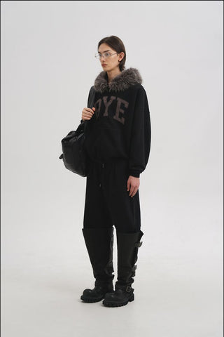 [MASONPRINCE] BYE Hooded Cardigan Set
