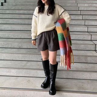 Line Point Knit
