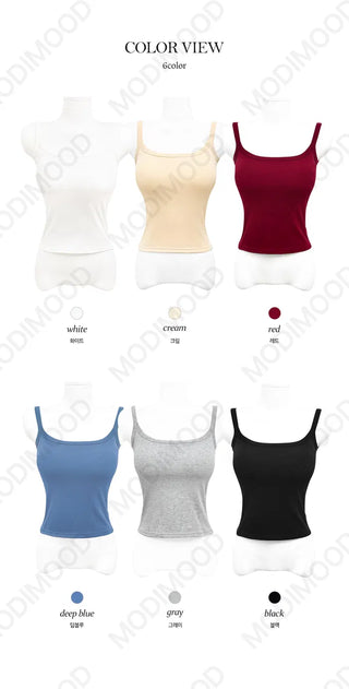 Model Praise/Former Employee's Favorite Pretty Fit Square Sleeveless - 6 Colors