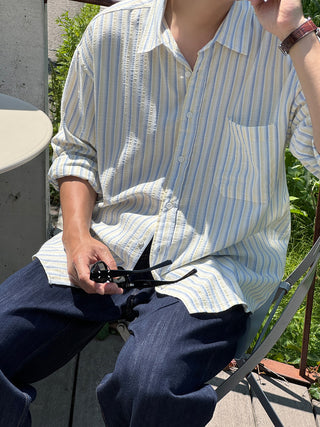 Renault Pinstripe Shirt