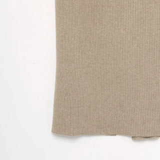 Long knit skirt