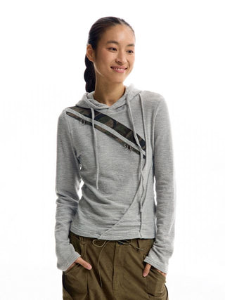 CONP Patchwork Camouflage Hoodie