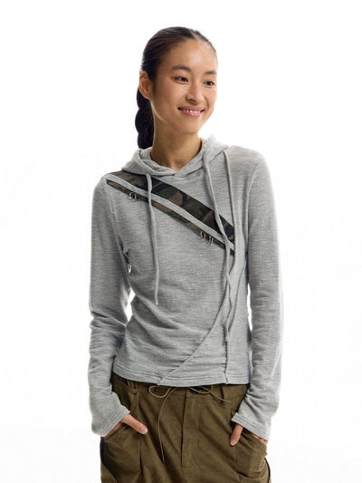 CONP Patchwork Camouflage Hoodie