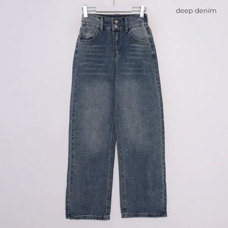 Wide Easy Denim Pants