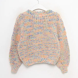 Mixed cardigan