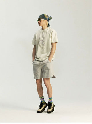 [Monterest] Outdoor Quick-Dry Totem Print T-Shirt