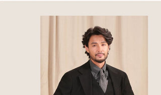 [CULTUM] Brushed Herringbone Suit Set