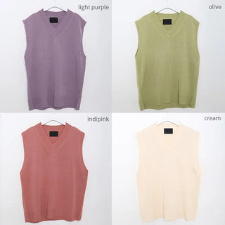 daily v neck vest
