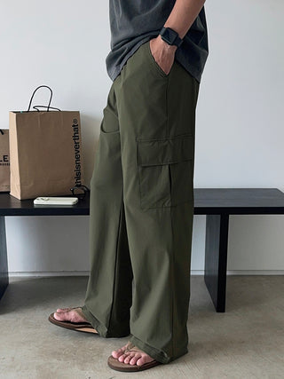 Week Ice Cargo Elastic Waist Pants