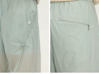 [Monterest] UPF50+ Water-Resistant Ruched Parachute Pants