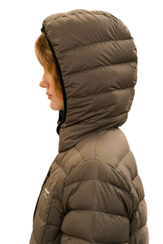 [Moromoro2] Lace Trim Hooded Down Jacket /  Vest