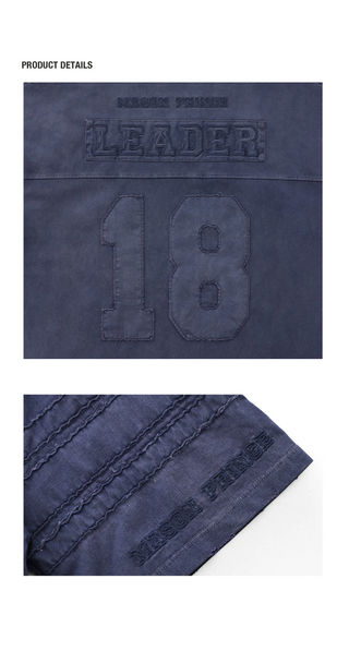 [MASONPRINCE] V-neck Cotton Jersey T-shirt