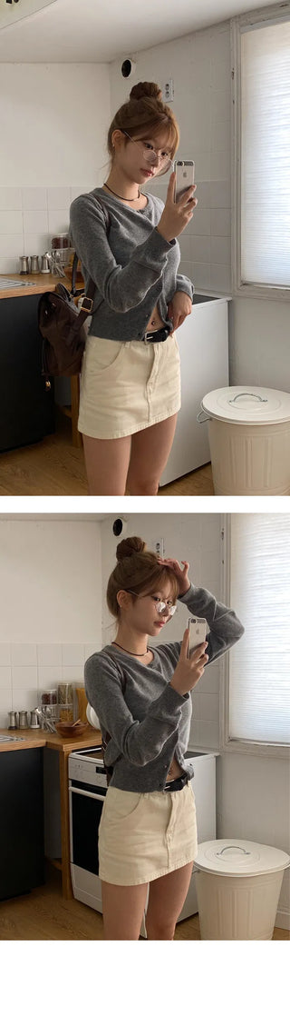 Woody Cotton Skirt Pants - 4 Colors (Delayed delivery)