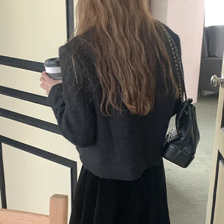 Pocket wool jacket