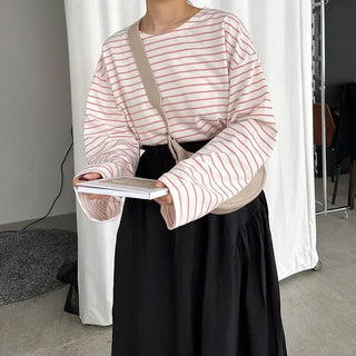 Oversized striped T-shirt